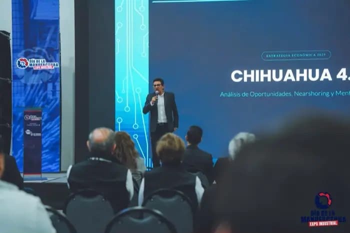 Ponencia sobre el panorama industrial de Chihuahua.